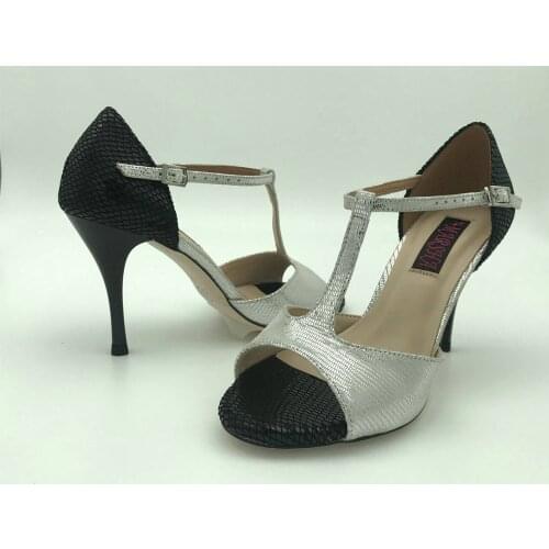 Sexy NEW Argentina Tango Dance Shoes Wedding Shoes Party Shoes for women Flamenco shoes leather outsole T62103SBSL high heel