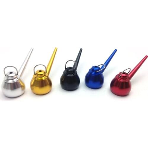 Novel Fashion Creative Mini Teapot China Pipes Portable Metal Smoking Pipe Tobacco Pipe Mouthpiece Smoking Set Hookahs
