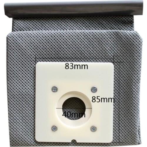 Vacuum Cleaner Parts Washable Non Woven Card Type Dust Bag 83*85mm