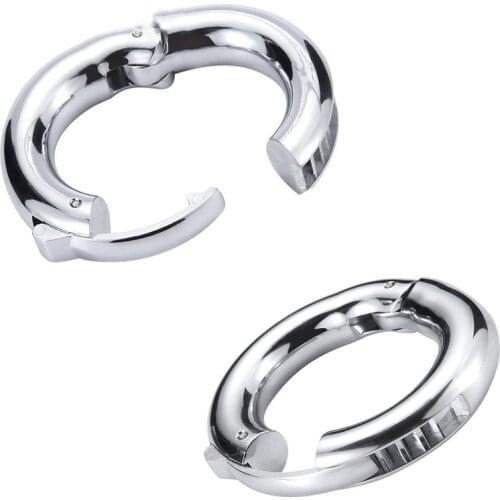 Ball Stretcher Steel Penis Ring Scrotum Pendant Metal cock ring Sex Toys Size Adjustable T006