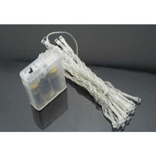 3M 30 bulbs portable Battery LED festive lights Christmas New year Holiday party decorative garland string lamps indoor lighting