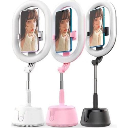 LED Selfie Ring Light Photography RingLight Phone Stand Holder Tripod Circle Fill Light Dimmable Lamp Trepied Makeup for IOS