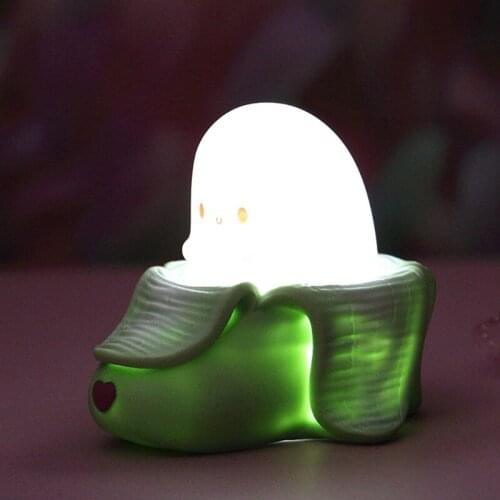 L74D Set of 1 Banana Shaped LED Night Light Bedroom Childrens Room Bedside Sleep Lamp Cute Novelty Night Light for Kids Baby