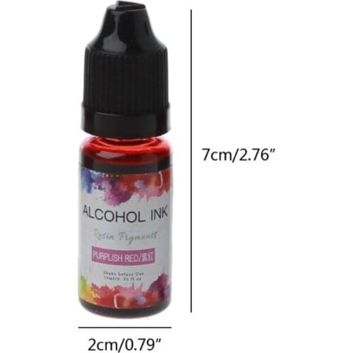 26 High Concentrated Alcohol-Base Ink Pigment Epoxy Resin Paint Colour Dye Craft