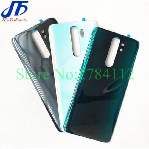 10Pcs Back Glass Replacement For XIAOMI note 8 pro For Redmi note 8T Battery Cover Rear Door Housing