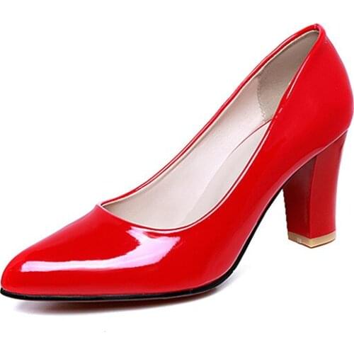 19 years in new age season high with thick with 31-47 pointed mouth shallow single shoes