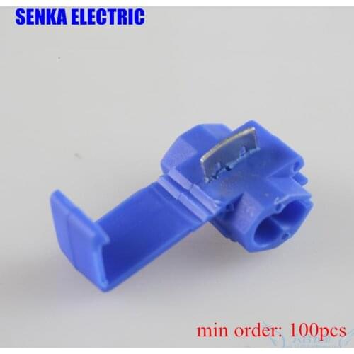 500pcs solderless quick splice wring connector AWG 18-14 cable clamp terminal