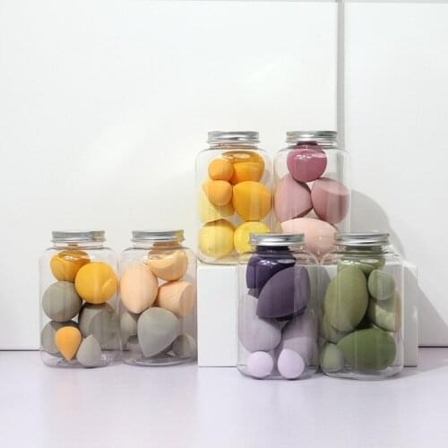 7pcs/set Makeup Sponge Waterdrop Super Soft Cosmetics Puff Blender For Liquid Cream Foundation Make Up Tool Water-drop