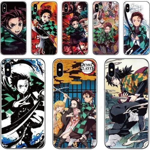 Anime Demon Slayer Phone Case For Realme X50 5 6 Find X2 Pro OPPO A92S AX5S A91 F15 A52 A72 AX7 A5S A31 A8 A9 A5 2020 Cover