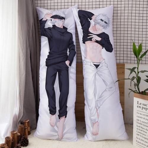 Anime JK Gojo Satoru Dakimakura Body Pillow Cover Case Hugging Pillow