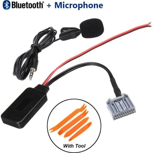 Car Bluetooth Module AUX-in Audio Adapter + Tool & Microphone For Honda Civic 2006-2013 CRV for Accord 2008-2013