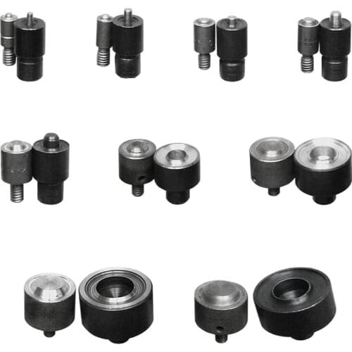 Free Shipping Eyelet Setting Tool Grommet Die Set for Universal Hand Press Machine 4mm - 20mm