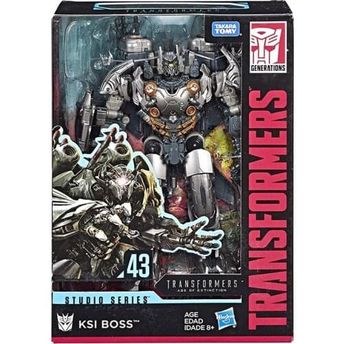 19CM Transformers Toys Studio Series 43 Voyager Class Age of Extinction Movie KSI Boss Action Figure Collectible Model Doll