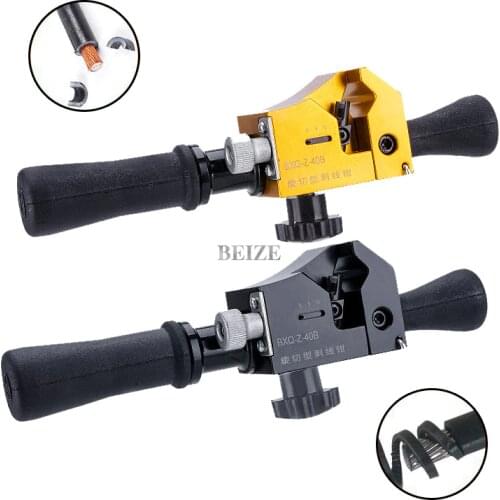 Cable Stripper BXQ-Z-40B Cable Stripper for Stripping Conducting Wire and Cable Below DIA12-40mm, Peeling Depth Below 4.5mm