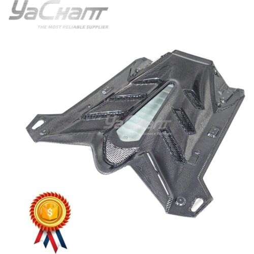 Carbon Fiber Forged Carbon Engine Hood Bonnet Fit For 2011-2017 Aventador Roarster SVJ-Extra (Fit with Rear Wing)