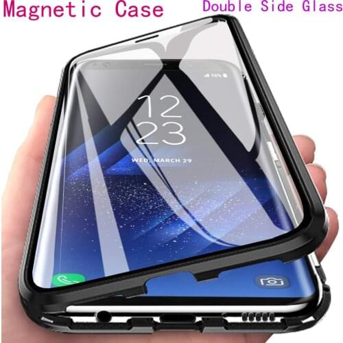 360 Magnetic Adsorption Metal Case For Huawei P40 P30 P20 Mate 30 20 Honor 20 Pro 10 Lite 9X 8X P Smart 2019 Nova 5T 7 Cover