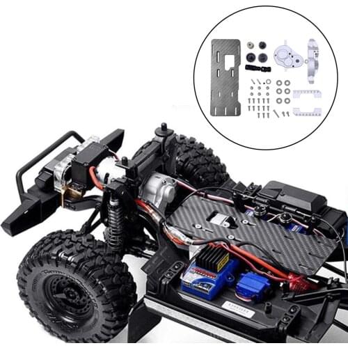 Upgrade RC Car Metal Front Motor Gear Box Set for TRX4 1/10 Car Vehicle DIY Modified