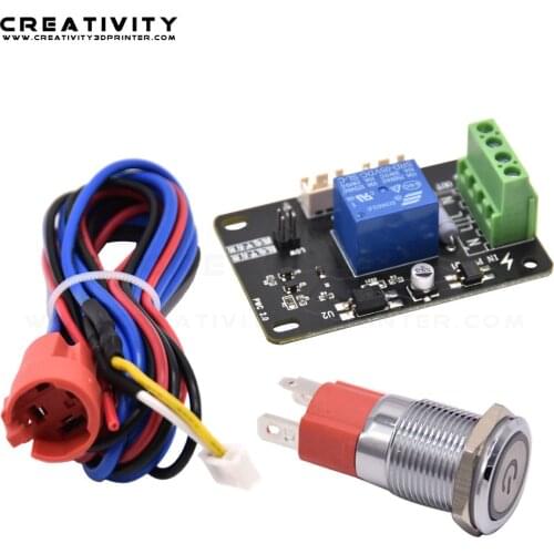 ELF 3D Printer PWC Power Monitoring Auto Power off Continued to Play Module Automatically Detect 3D Printer Parts