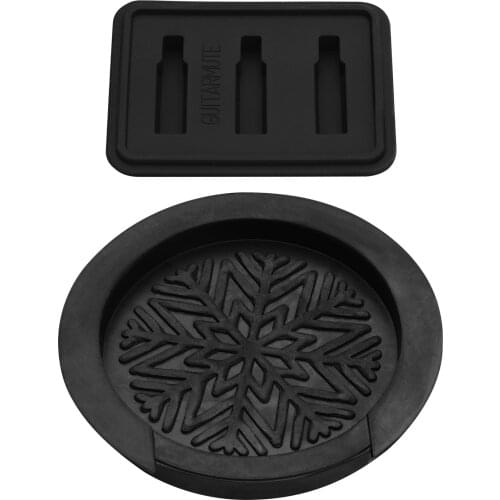 Guitar Sound Hole Cover Mute Muffler Set 11cm Soundhole Guitar Muter Instrument Accessory for Acoustic Guitar Accessories