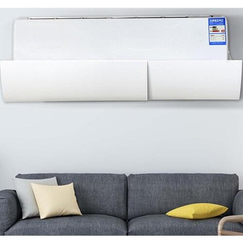 Adjustable Air Conditioning Baffle Shield Wind Guide Month Straight Anti-wind Shield Air Conditioner Cover Windshield Drop Ship