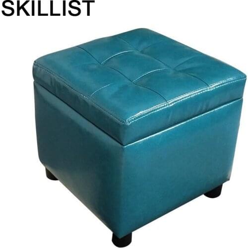 Stool Sgabello Banquinho Sgabelli Ladder Escalera De Aluminio Footstool Poef Taburete Change Shoes Kids Furniture Storage Chair