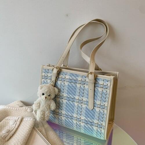 Casual Women Canvas Handbags High Quality Ladies Small Shoulder Messenger Bags for Women Designer Female Fashion Tote Travel Bag