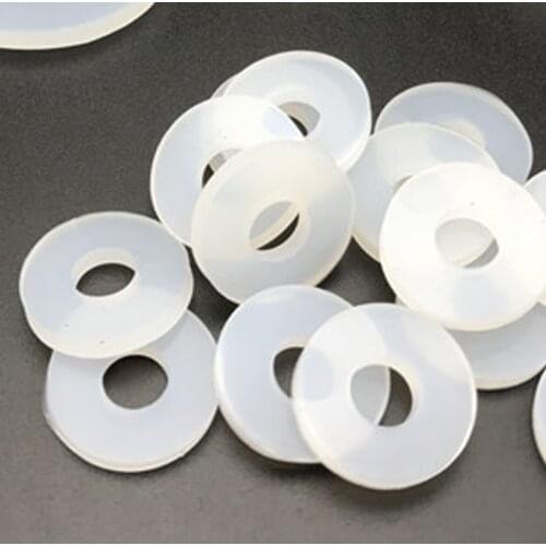 1/5/10/20 Pieces Silicone Washer Gaskets Rubber Seal O-rings Water Heater Seals Corrugated Pipe Flat Gasket