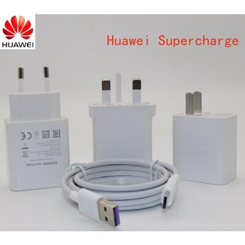 Huawei P20 Supercharger Original 5v 4.5a Usb Wall Charge Adapter Type C Data Cable For Honor 9 10 Note 10 /p10 Plus/mate 10 Pro