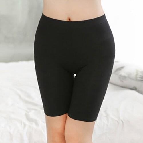 Women Safety Shorts Pants Soft Seamless High Waist Panties Underpants Pants Girls Under Skirt Shorts Breathable Underwear
