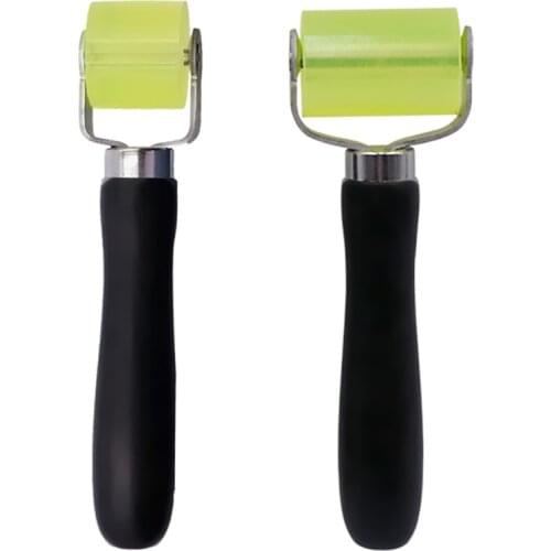 1Pc Car Audio Soundproof Roller, Multi-purpose Sound Insulation Cotton Roller Push Wheel Car Repair Tools, Wallpaper Rollers