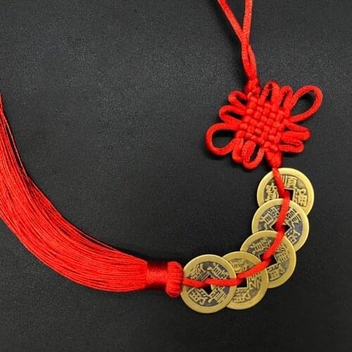 10Pcs Chinese Lucky Ching/Ancient Coins Set Educational Ten Emperors Antique Fortune Money Coin Luck Fortune Wealth