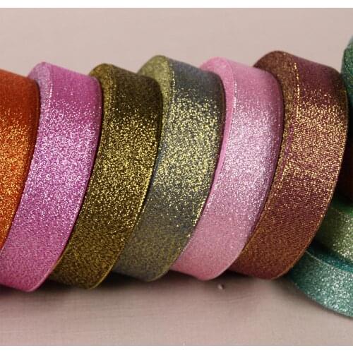 2.5CM Wide 25Yards/22Meters Colour Onion Ribbon Baking Gift Wrapper Accessories Hand DIY Material Candy Box Wedding Decorative