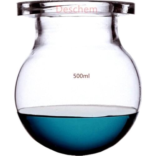 500ml,Glass Reaction Flask For Flange Diameter 150mm Reactor Lab Chemistry Glassware