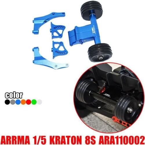 ARRMA 1/5 KRATON 8S ARA110002T1/ARA110002T2, 1/5 4WD OUTCAST 8S BLX-ARA5810 Aluminum alloy adjustable angle head-up wheel
