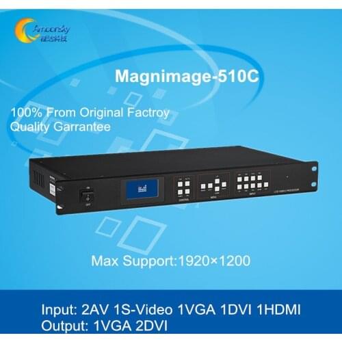 Chain Store LED Display LED Screen AV VGA DVI HDMI Switcher LED-510C Magnimage 510C Support Linsn TS802D Nova Mctrl600 Msd300 T7