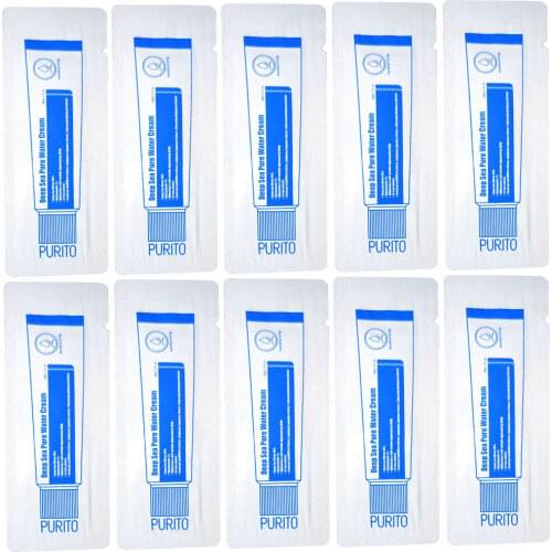PURITO Deep Sea Pure Water Cream Sample Moisturizing Cream Makeup Hydrating Facial Moisturizer Brighten Skin Korea Cosmetics