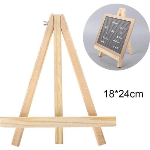 Mini Artist Wooden Easel Wood Wedding Table Card Stand Display Holder For Party Decor 18 x 24 cm