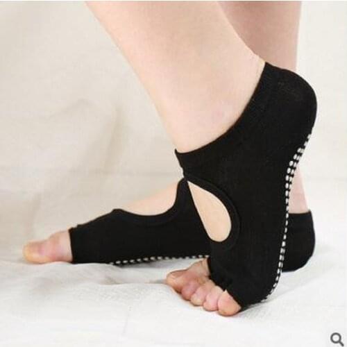 Fashion summer dispensing non-slip halter fingers socks