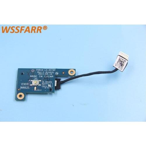 Original FOR Dell M18x R2 Power Button Board LS-6578P 067GPX 67GPX 100% Test ok