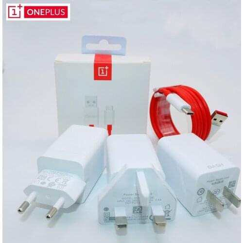 Original Oneplus Dash Charger 5V4A For One plus 6T 5/5T/3/3T Dash Charge Adapter 100cm Round Dash USB Charge Type C Cable