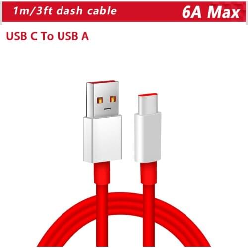 Original Oneplus 9 9R Nord 2 N10 CE 5G Warp Charge Type-C Dash Cable 6A Fast Charge One Plus 8 7 Pro 7t 7 T 6t 6 Warp Charger