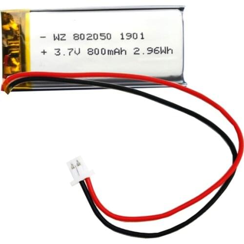 Polymer lithium ion battery 802050 801580 (1000mAh) 3.7v shaped long lithium battery