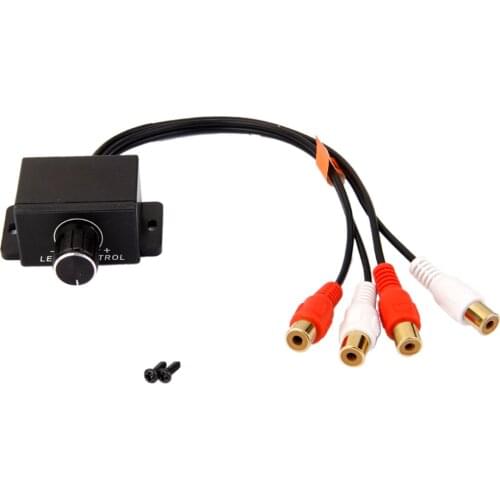 Remote Volume Level Control Knob RCA Subwoofer Car Audio Amplifier