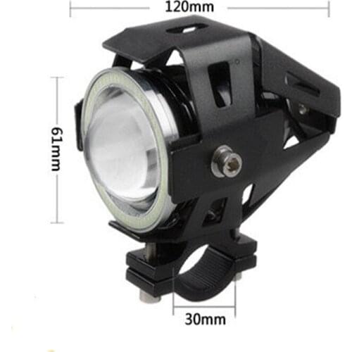 Universal LED Light Flashing Function Angel Demon-Eyes Type Fits for Cars Trucks Motorcycle Dirt Bike Bicycle
