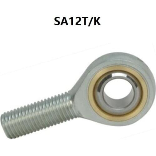 10pcs SA12T/K SA12TK P0SA12 12mm Rod Ends Plain Bearings Fish Eye Rod End Joint Bearing