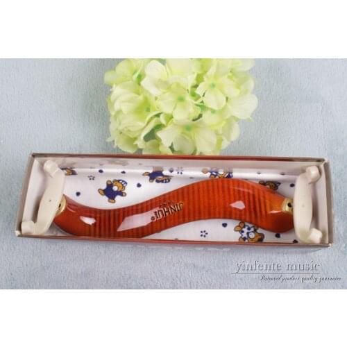 4/4 3/4 violin shoulder rest New 1pcs adjustable flame maple violin parts