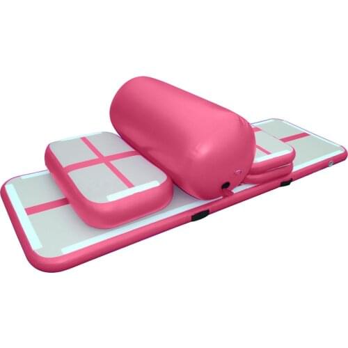 IT Stock) Airtrack Set Inflatable Gymnastic Mattress Gym Tumble Air Track Floor Tumbling Air Track Mat Yoga Exercise Kit