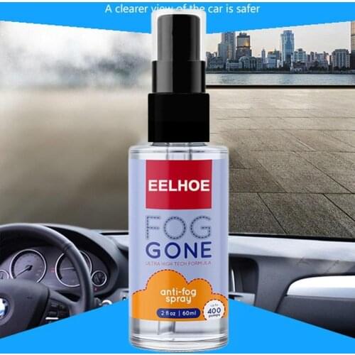 60ml Anti-fog Agent Waterproof Rainproof Anit-fog spray Car Window Glass Bathroom Cleaner Car Cleaning Car Accessories
