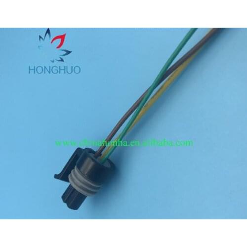 Black 3 PIN P2S car Sensor Plug Throttle Position Sensor TPS Waterproof Electrical Connector with wire 3 way15397149