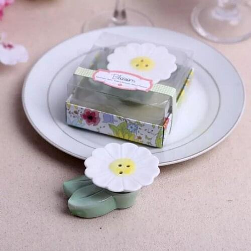 Blossom Ceramic Salt & Pepper Shakers Wedding&Bridal Shower Favors